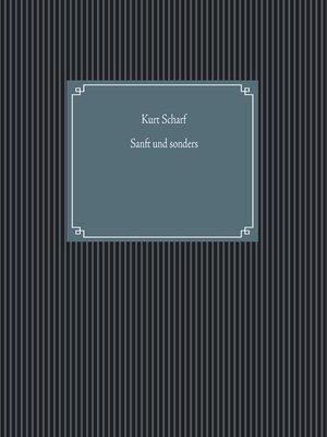 cover image of Sanft und sonders
